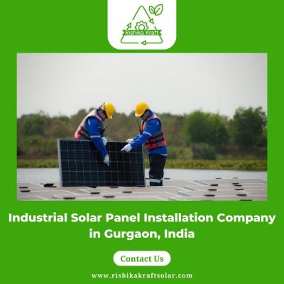 Industrial Solar Panel Installation Company in Gurgaon, India