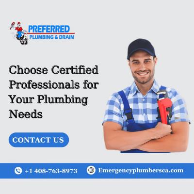 Choose Certified Professionals for Your Plumbing Needs