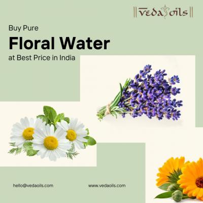 Buy Pure Floral Water at Best Price in India- VedaOils - Delhi Other