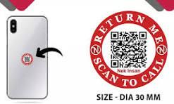 QR Sticker For Mobile safety - Delhi Other