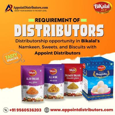 Bikalal Foods Snacks Distributorship Opportunity - Delhi Other