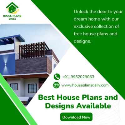 Normal House Front Elevation Design by House Plans Daily - Chennai Other