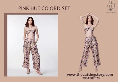 Get Stylish Pink Hue Co Ord Set Online - The Cutting Story - Surat Clothing