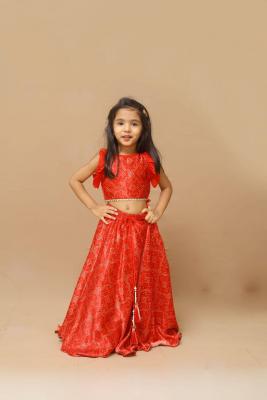 Red Ajrakh Lehenga: Elevate Your Ethnic Look with Kesari Couture – kesari couture - Hyderabad Clothing