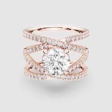Diamond Chemistry's Stylish Solitaire Ring, The Santorini Ring - Round