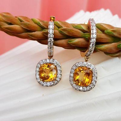 Diamond Bali Earrings - Delhi Jewellery