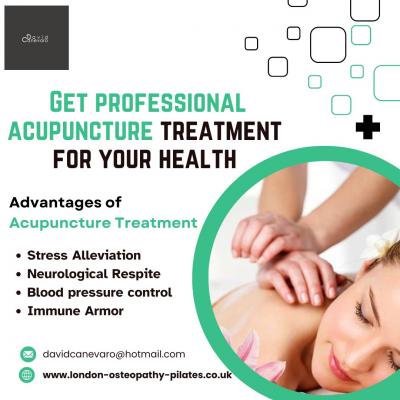 Get professional acupuncture treatment for your health