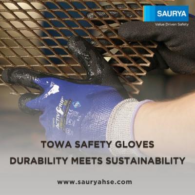 Industrial Safety Hand Gloves - Saurya Safety - Mumbai Tools, Equipment