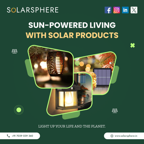 Brighten Your House with solar-powered solutions: SolarSphere - Bhilai Other
