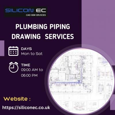 Glazing of Plumbing Piping CAD Drawing Services in Cardiff - Cardiff Other