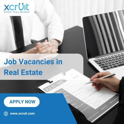 Find Job Vacancies in Real Estate at Xcruit - Manila Other