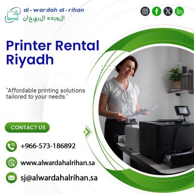 Where can I find Customizable Printer Rentals in Riyadh? 