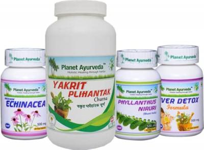 Get Fatty Liver Herbal Treatment With Planet Ayurveda Liver Care Pack