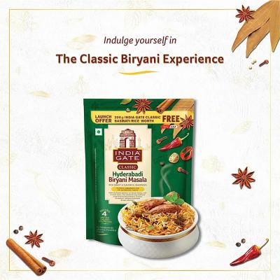 India Gate Offers Authentic Flavor Hyderabadi Biryani Masala