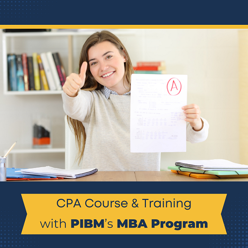 Get A Free CPA Course With A MBA Degree In Pibm!