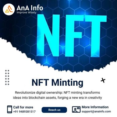 Cutting-Edge NFT Marketplace Development Services by AnA Info - Chicago Other