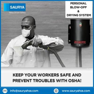 Personal Blow Off and Drying System - Saurya Safety - Mumbai Tools, Equipment