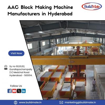 AAC Block Making Machine Manufacturers in Hyderabad - Hyderabad Industrial Machineries