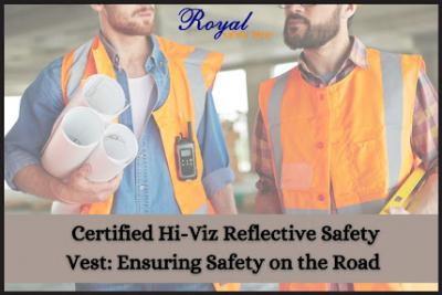 Certified Hi-Viz Reflective Safety Vest - Reflective Vests India - Mumbai Other