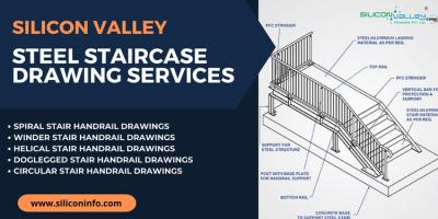 Steel Staircase Drawing Services - USA - Kansas City Other