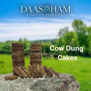 cow dung cake for holi