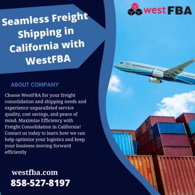 Seamless Freight Shipping in California with WestFBA - San Diego Other