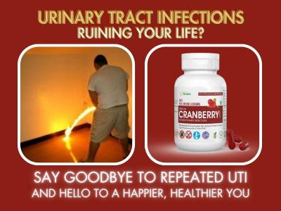 SAY GOODBYE TO UTI’s WITH 100% PURE AMERICAN CRANBERRY SUPPLEMENTS