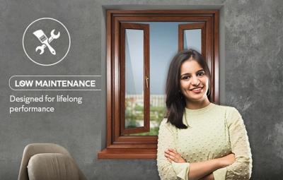 Low Maintenance Windows and Doors by Fenesta - Gurgaon Interior Designing