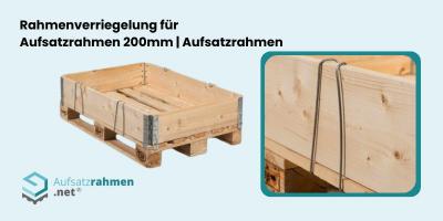 Rahmenverriegelung für Aufsatzrahmen 200mm | Aufsatzrahmen - Mannheim Furniture