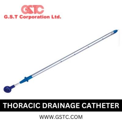 Thoracic Drainage Catheter with Trocer | Chest tube - Delhi Other