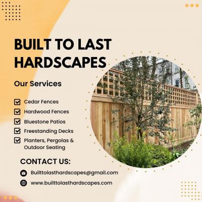 Cedar Fences | Built To Last Hardscapes - New York Other