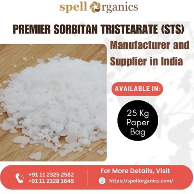Reliable Sorbitan Tristearate (STS) Manufacturer and Supplier in India - Delhi Other