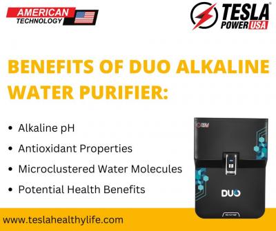 Benefits of Duo Alkaline Water Purifier