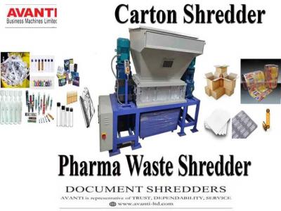 Best Pharma Waste Shredder Manufacturers in India – Avanti-ltd - Hyderabad Other
