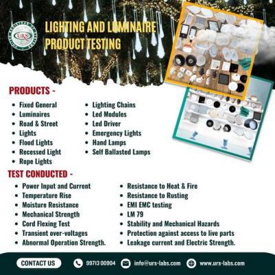 NABL Accredited Luminaries LED Bulb Testing Labs - Other Other