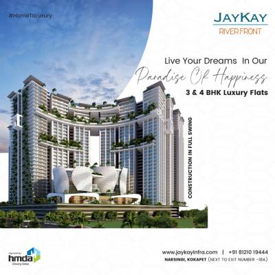 4BHK flats for sale in kokapet | JayKay Infra - Hyderabad For Sale