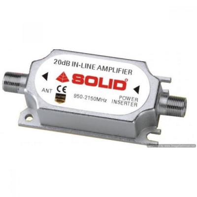 Solid ILA-20 20dB Coaxial In Line Amplifier - Delhi Electronics