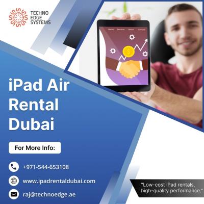 What Are the Benefits of iPad Air Rental Dubai? - Dubai Computer