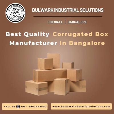 Best Quality Corrugated Box Manufacturer in Bangalore - Chennai Other