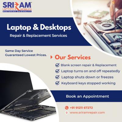 Laptop Repair Service in Hyderabad we are multi-brand laptops and mobiles service provider  