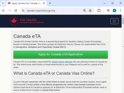FOR GERMAN CITIZENS - CANADA Rapid and Fast Canadian Electronic Visa - Visumantrag für Kanada - New York Other