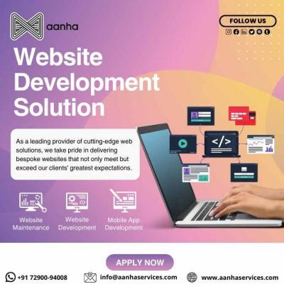 Website Designing Company In Delhi Ncr - Aanha Services - Delhi Computer