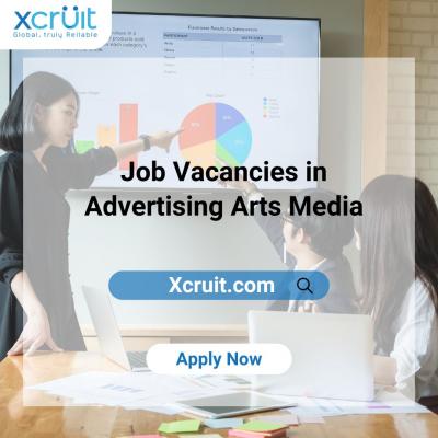 Find Job Vacancies in Advertising Arts Media at Xcruit - Manila Other