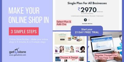 Make Your Online Shop in 3 Simple Steps