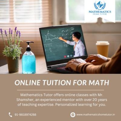 Online Tuition for Math - Other Tutoring, Lessons