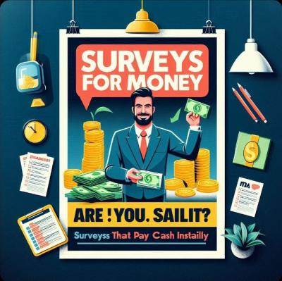 Earn Extra Cash from Home with Surveys for Money! - Delhi Sales, Marketing