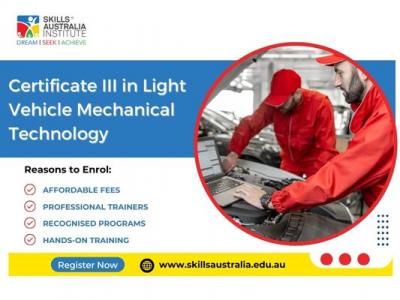 Explore College Courses: Certificate III in Light Vehicle Mechanical Technology - Perth Other