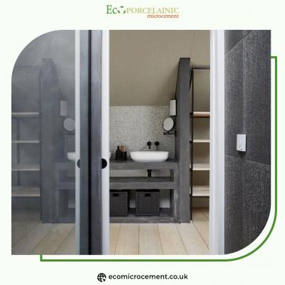 Revolutionize Interiors with Sustainable Microcement by Eco Porcelainic Microcement London Ltd - London Construction, labour