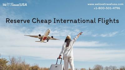 Reserve Cheap International Flights Ticket  - Chicago Other