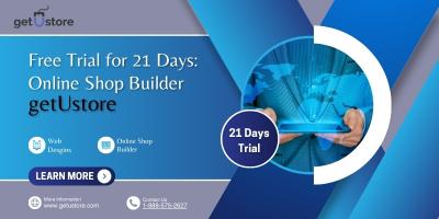 Free Trial for 21 Days: Online Shop Builder | getUstore